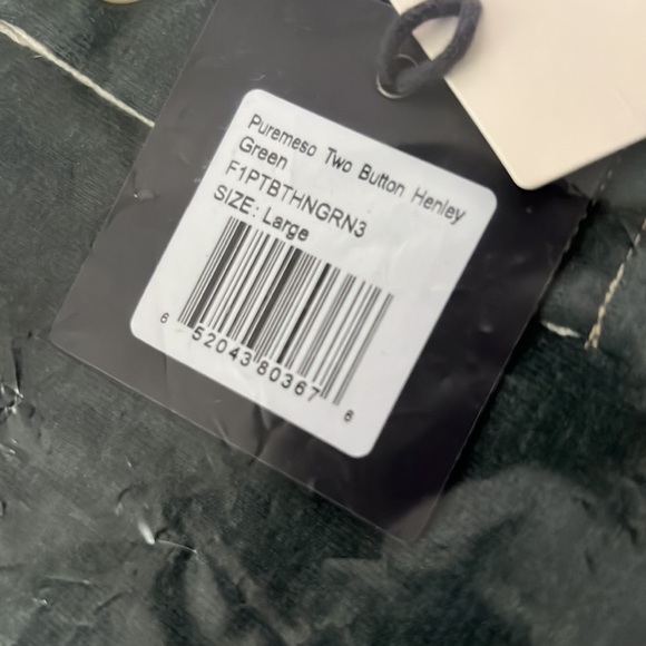 Normal Brand Puremeso Two Button Henley - Picture 3 of 5